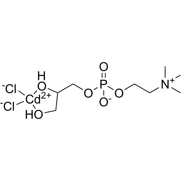 sn-Glycero-3-phosphocholine 1:1 cadmium chloride adduct 64681-08-9
